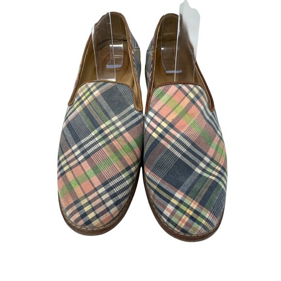 Sperry Plaid Slip-On Canvas Upper & Rubber Sole Loafers Women's Size 8 - Picture 5 of 9